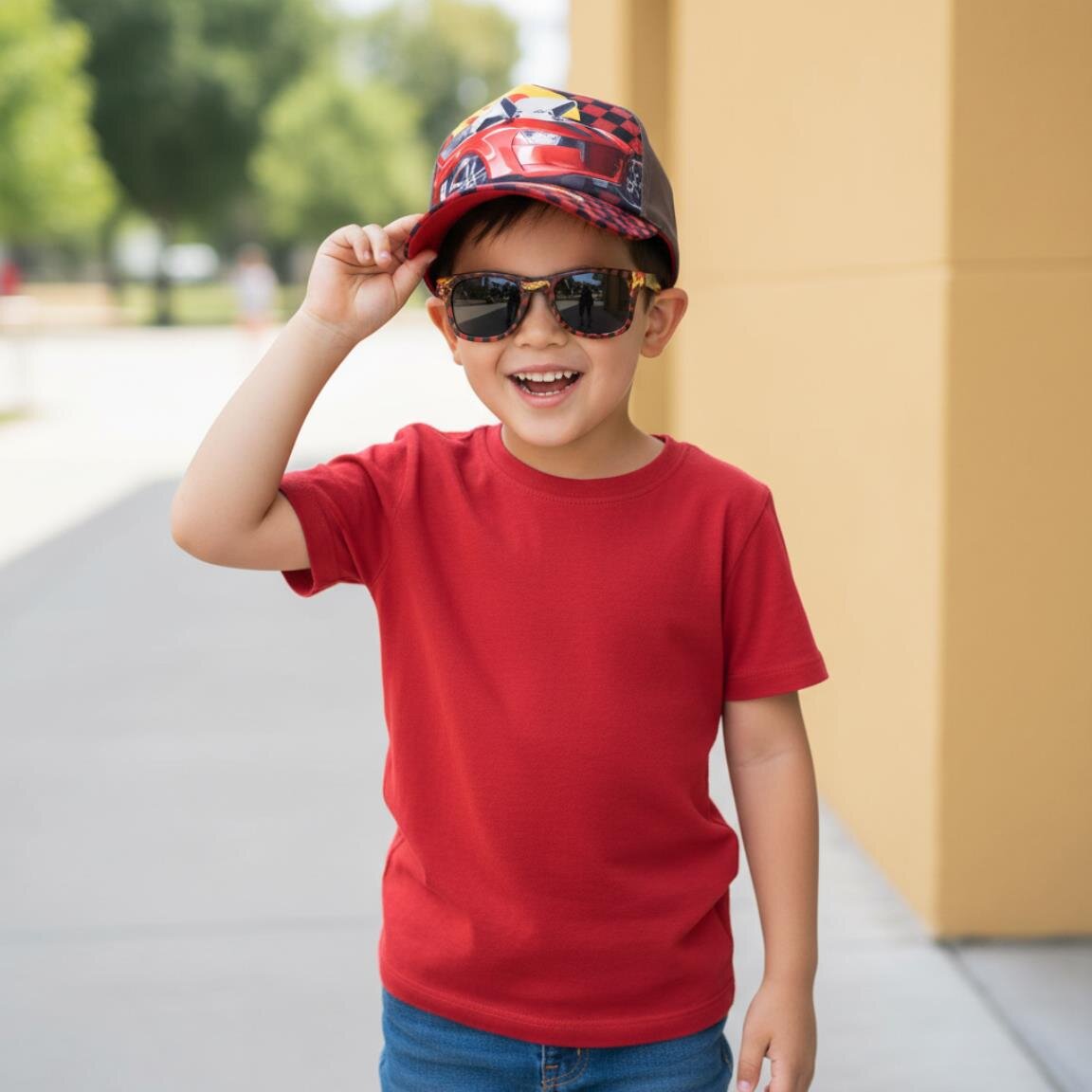 Hot Wheels - Pet en zonnebril voor kinderen