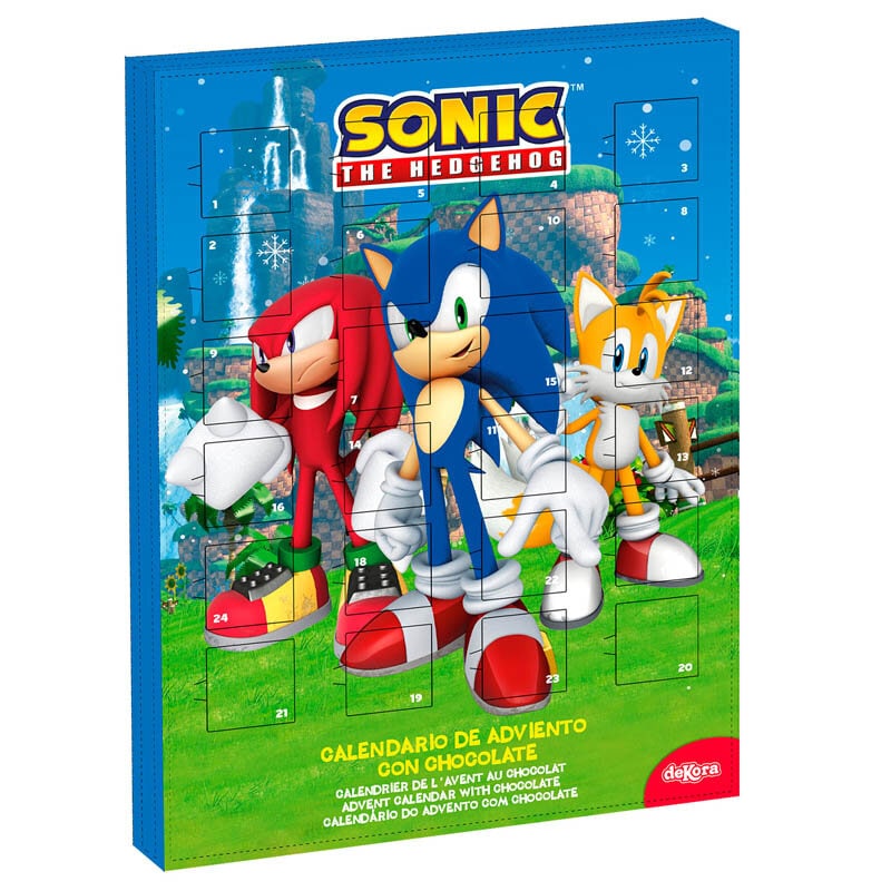 Sonic - Chocolade Adventskalender 50 gram