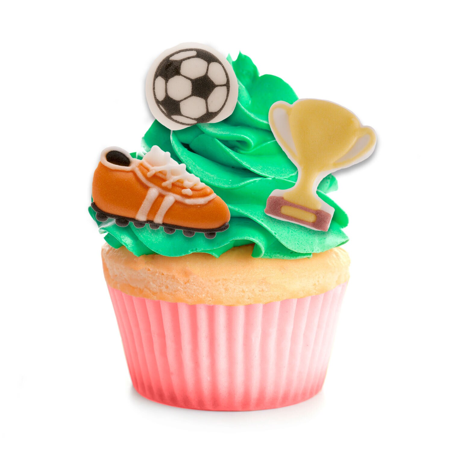 Suikerdecoraties Voetbal 8 stuks