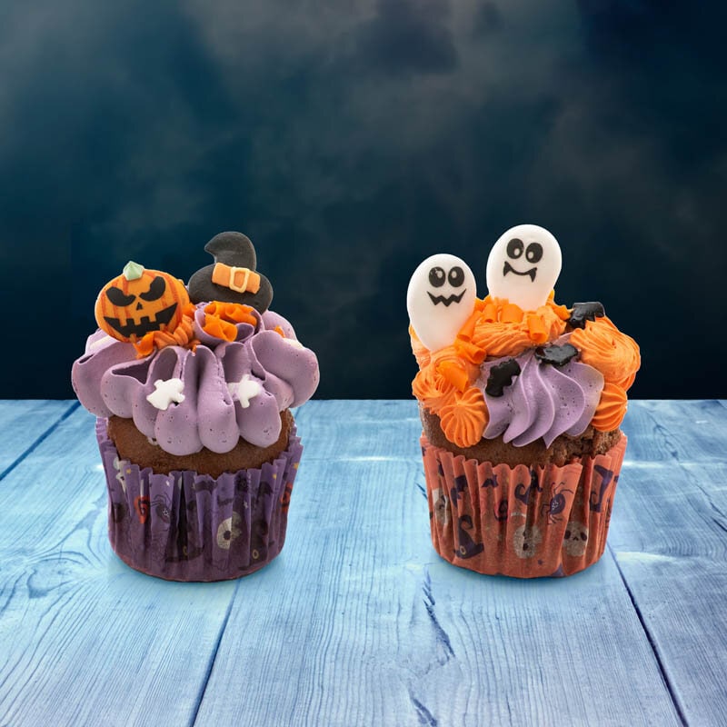 Suikerdecoraties Halloween 12 stuks