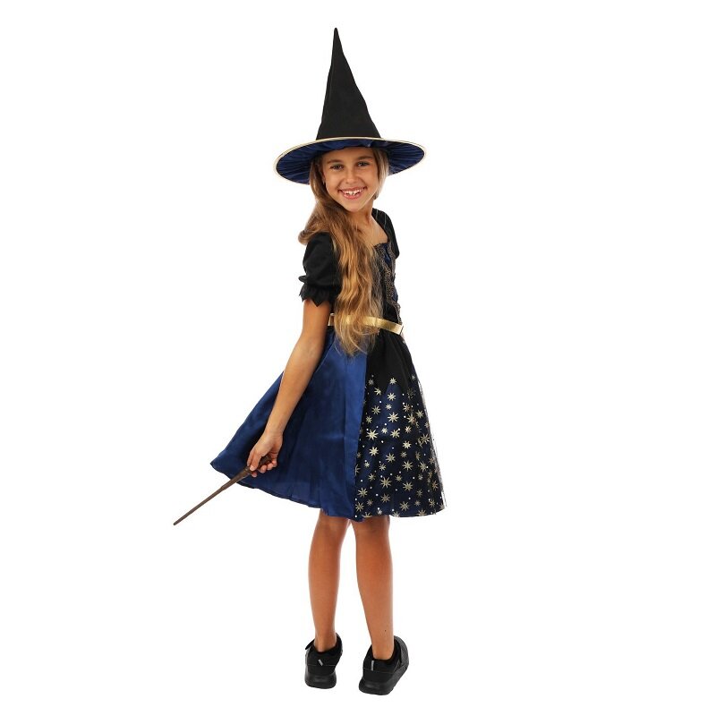 Halloween Heksenkostuum Kind 7-9 jaar (117-134 cm)