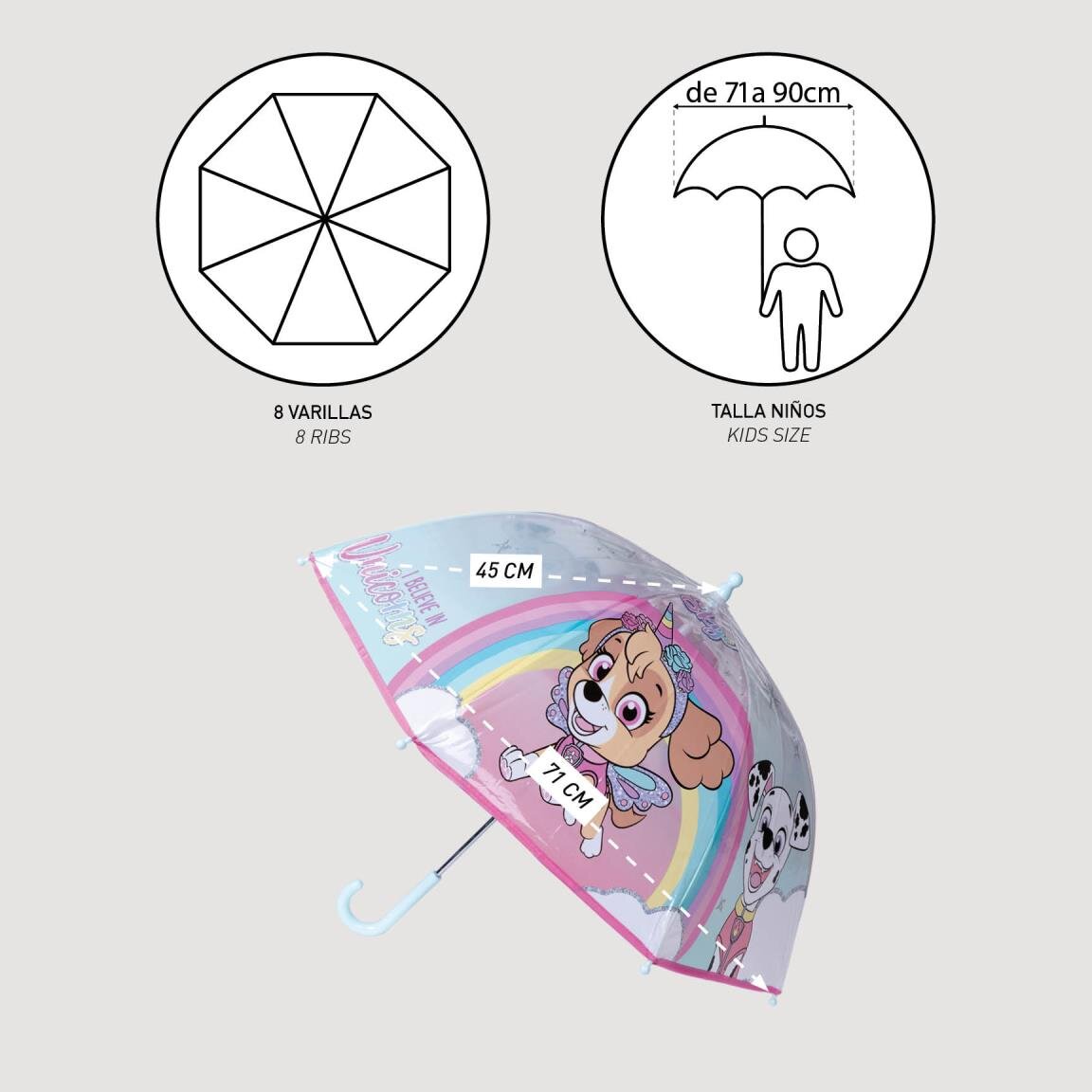 Paw Patrol Skye Kinderparaplu
