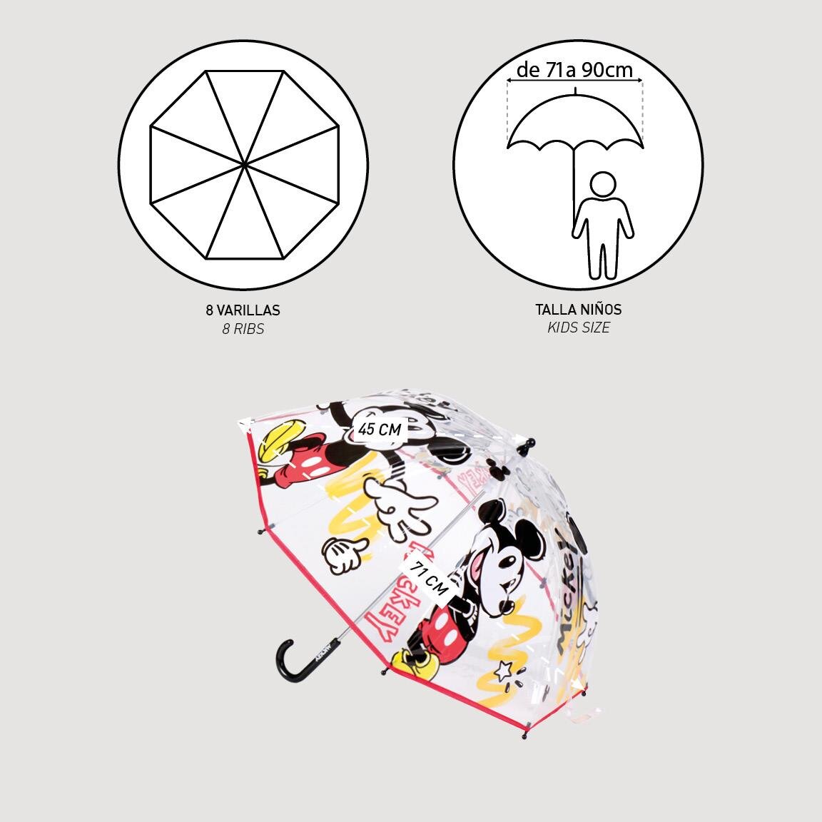 Mickey Mouse Kinderparaplu