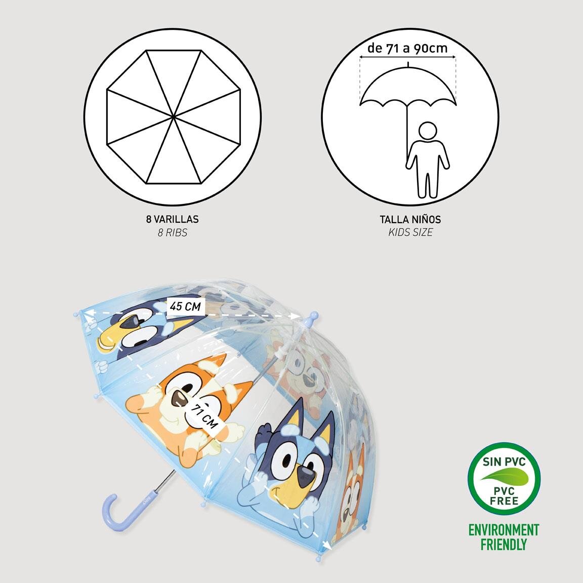 Bluey & Bingo Kinderparaplu