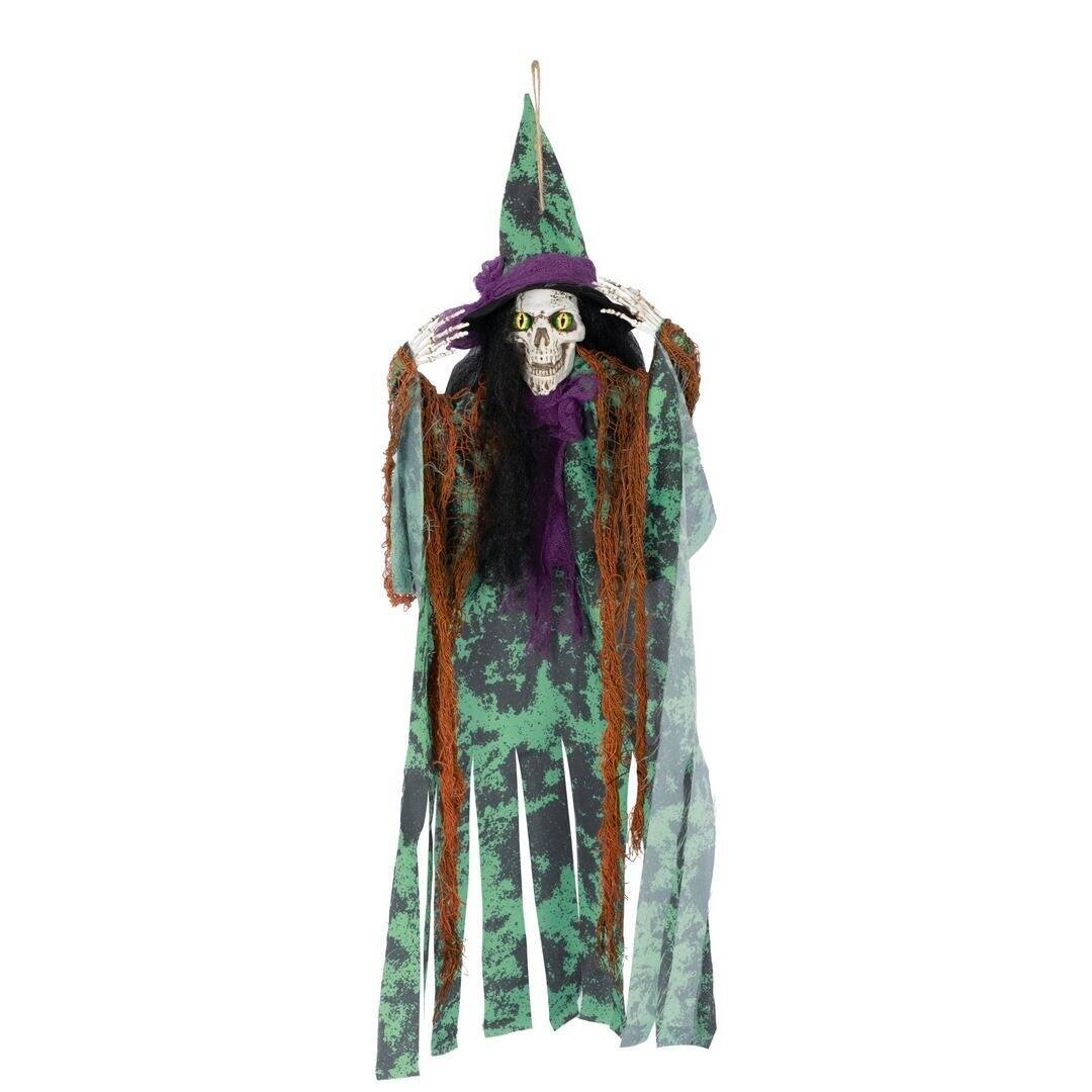 Hangende Halloweenheks 60 cm