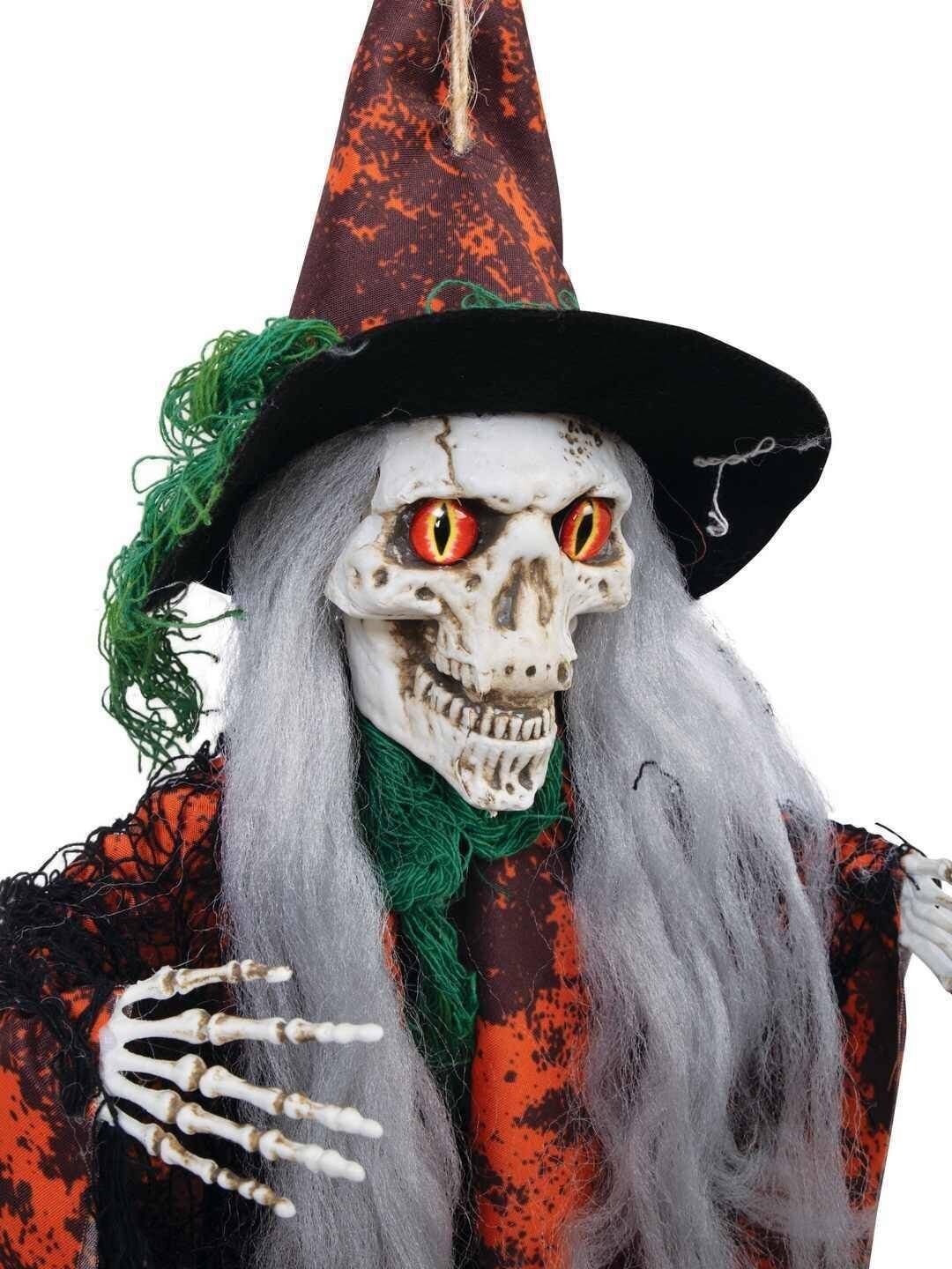 Hangende Halloweenheks 60 cm