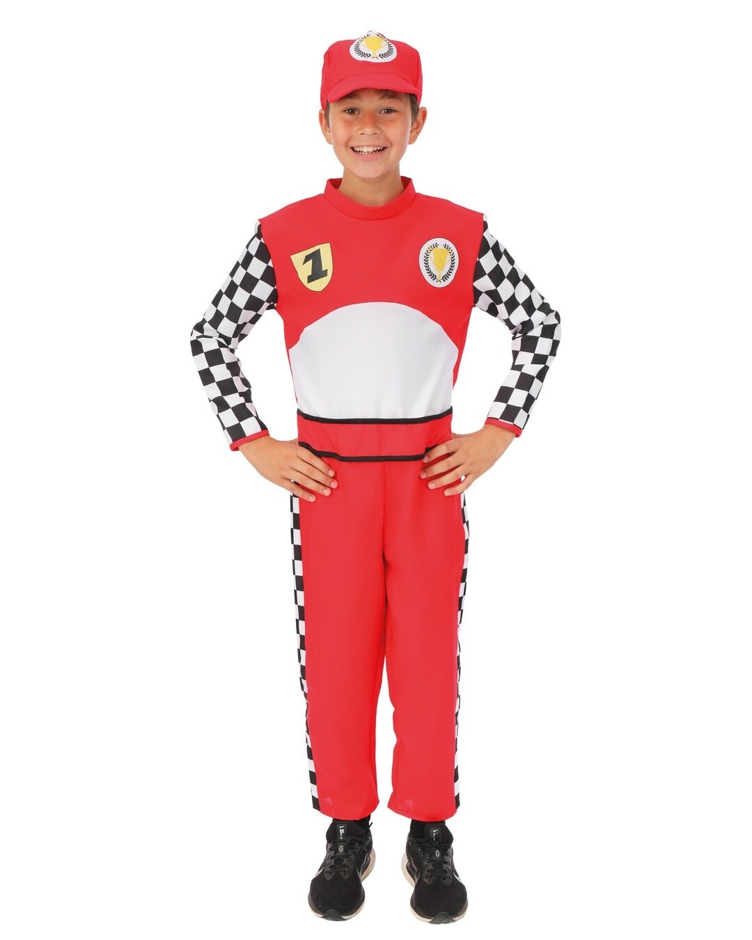 F1 Racepiloot Kostuum 5-6 jaar