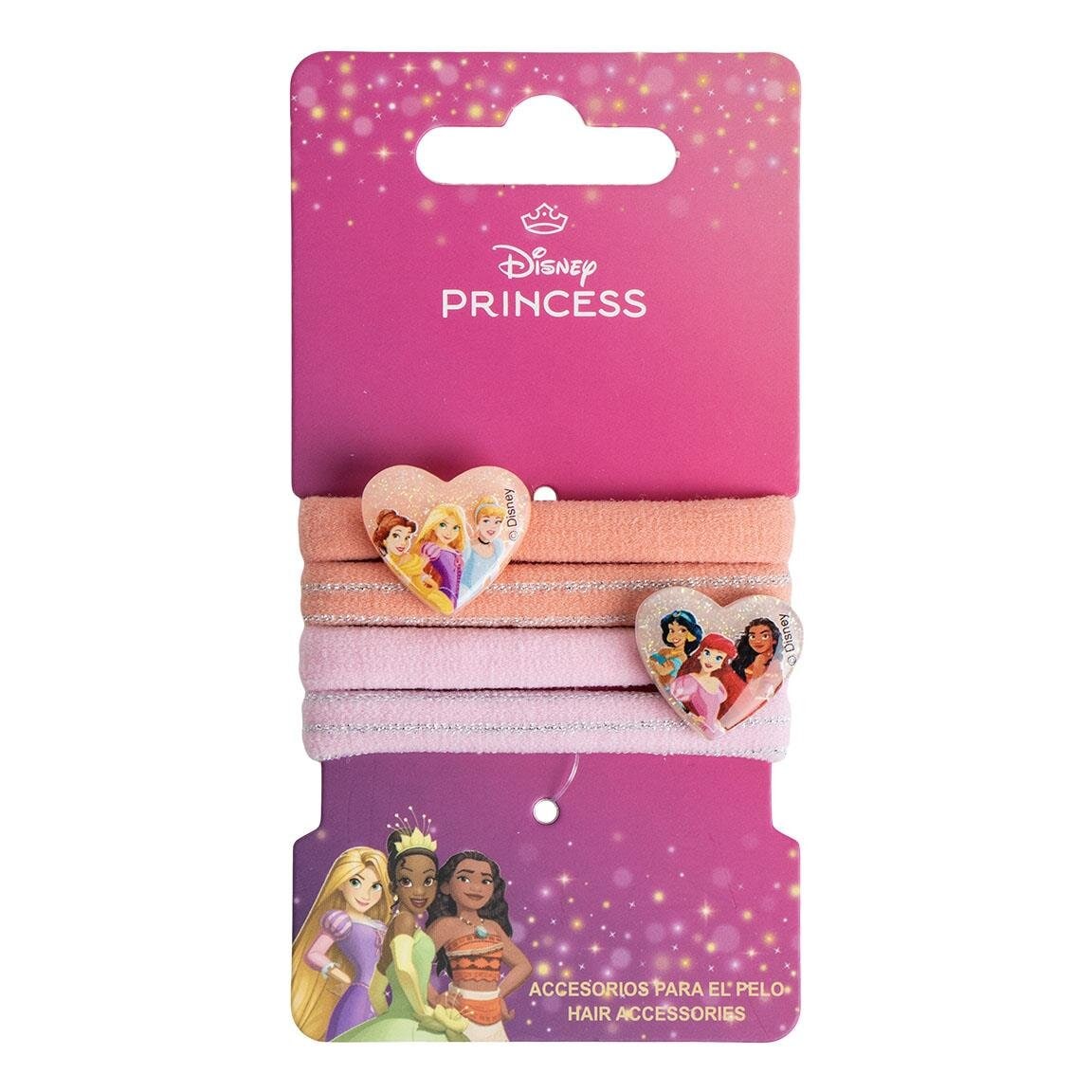 Disney Prinsessen - Haarelatiekjes 4 stuks