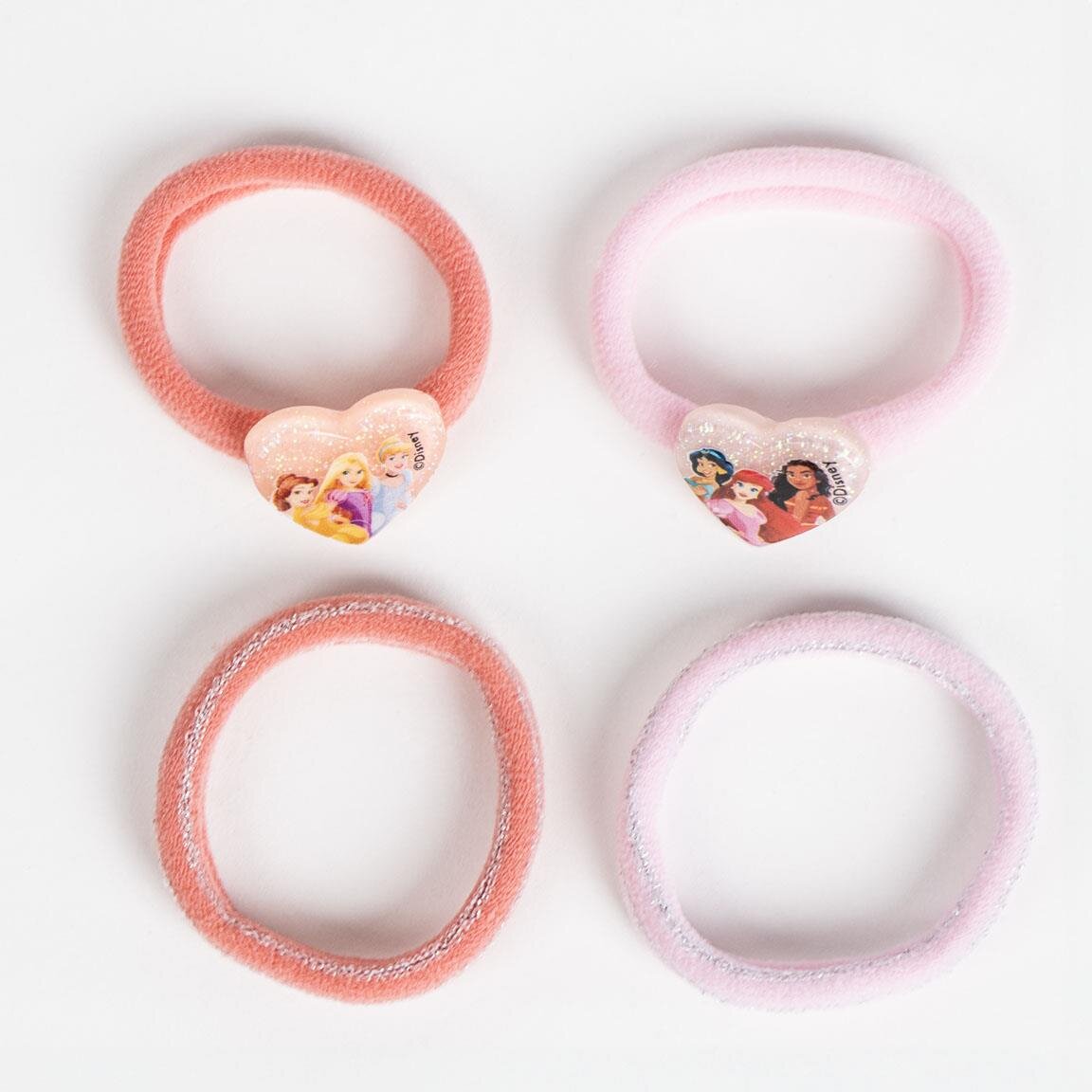 Disney Prinsessen - Haarelatiekjes 4 stuks