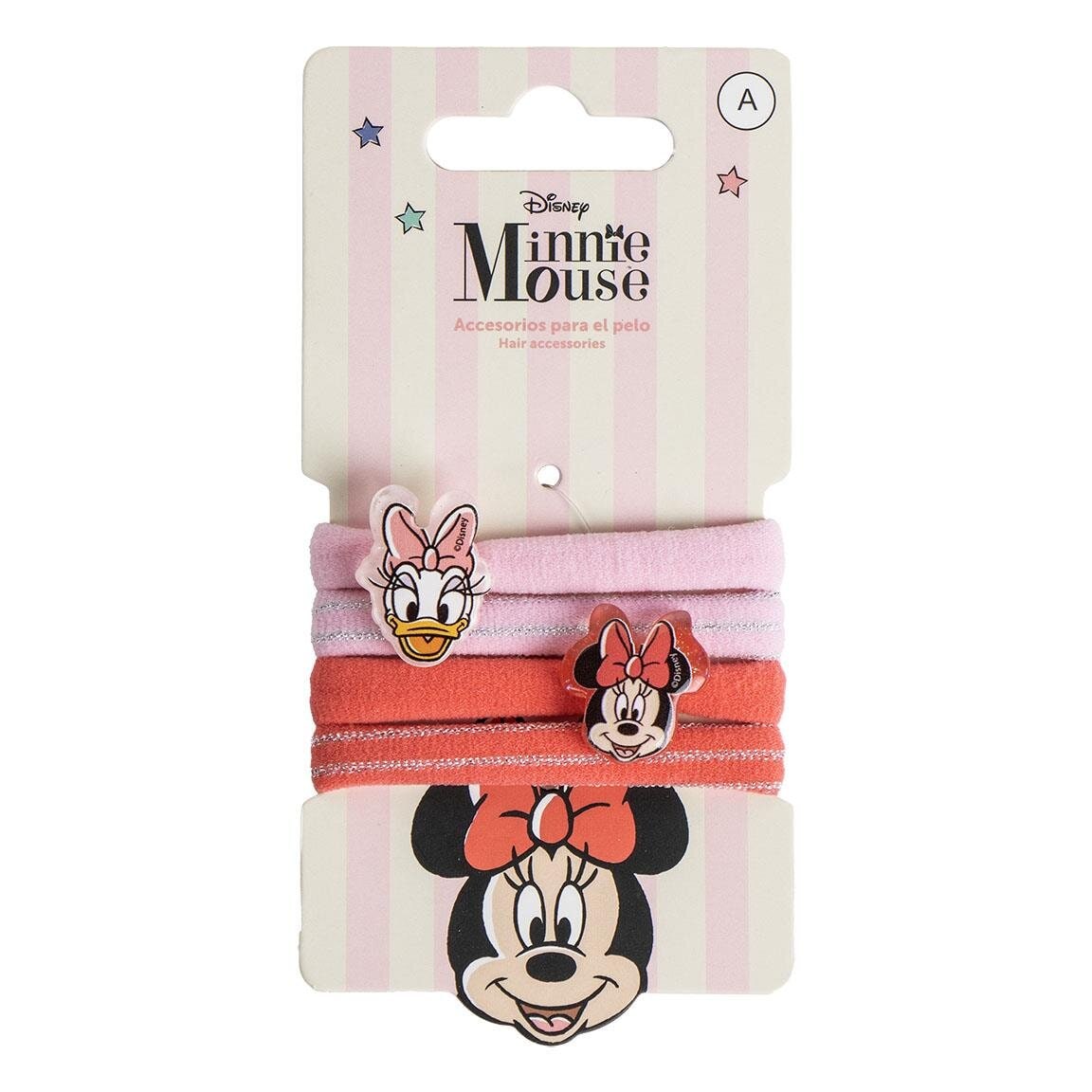 Minnie Mouse - Haarelatiekjes 4 stuks