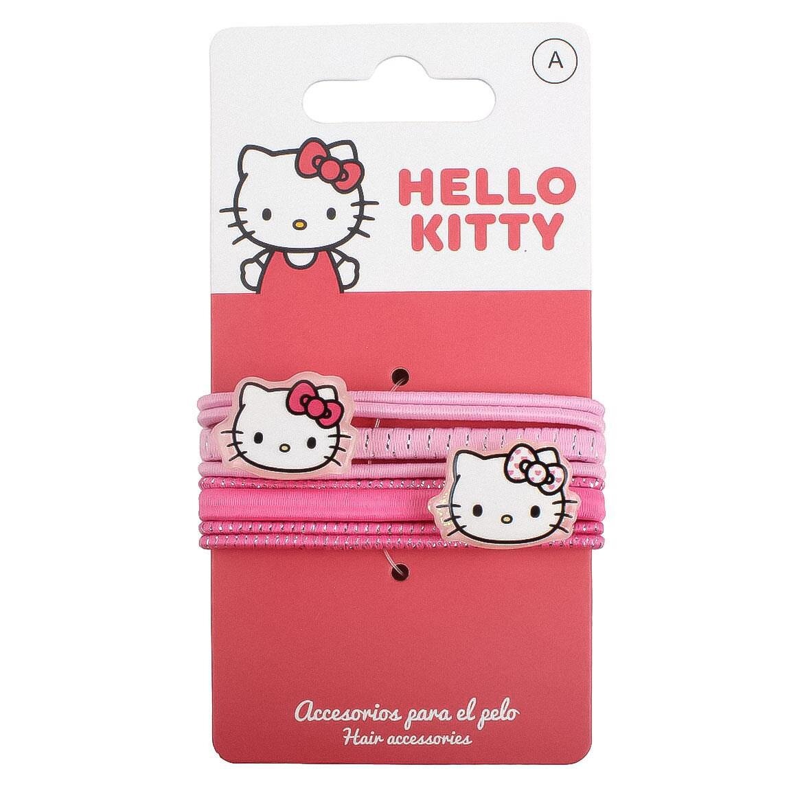 Hello Kitty Haarelastiekjes 8 stuks