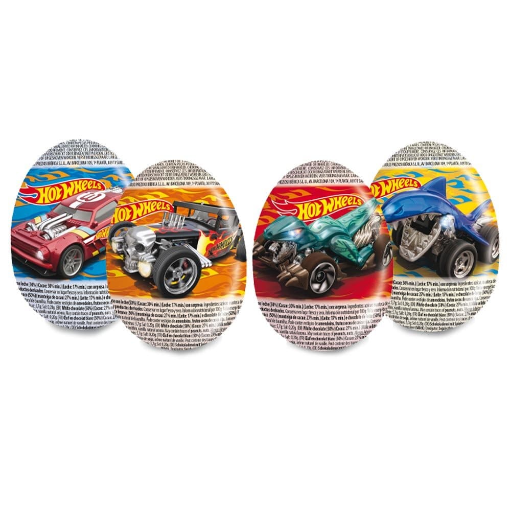 Hot Wheels - Chocolade Ei met verrassing