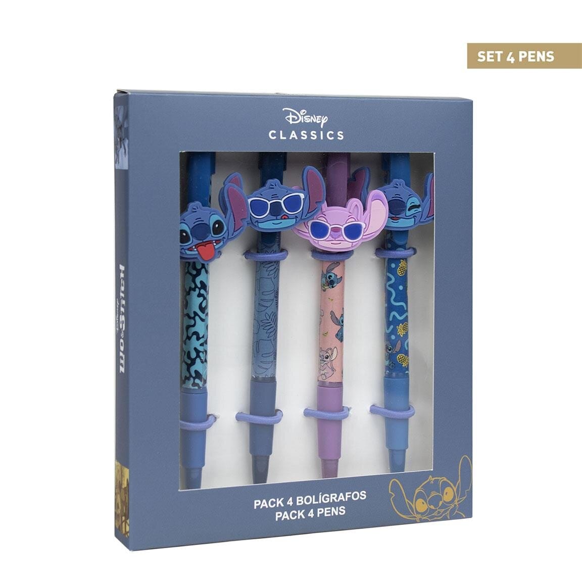 Lilo & Stitch - Balpennen 4 stuks