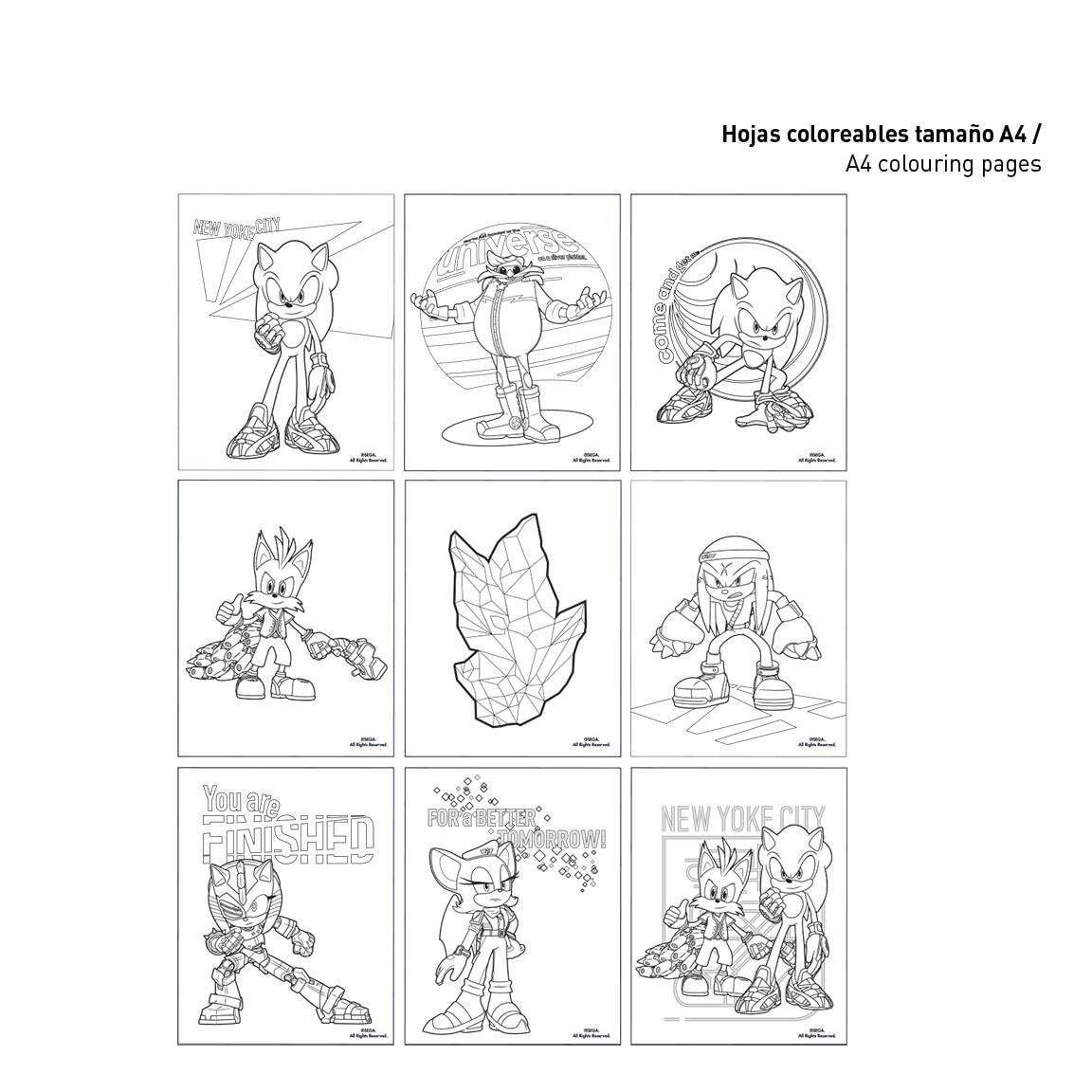 Sonic - Teken- en Knutselset