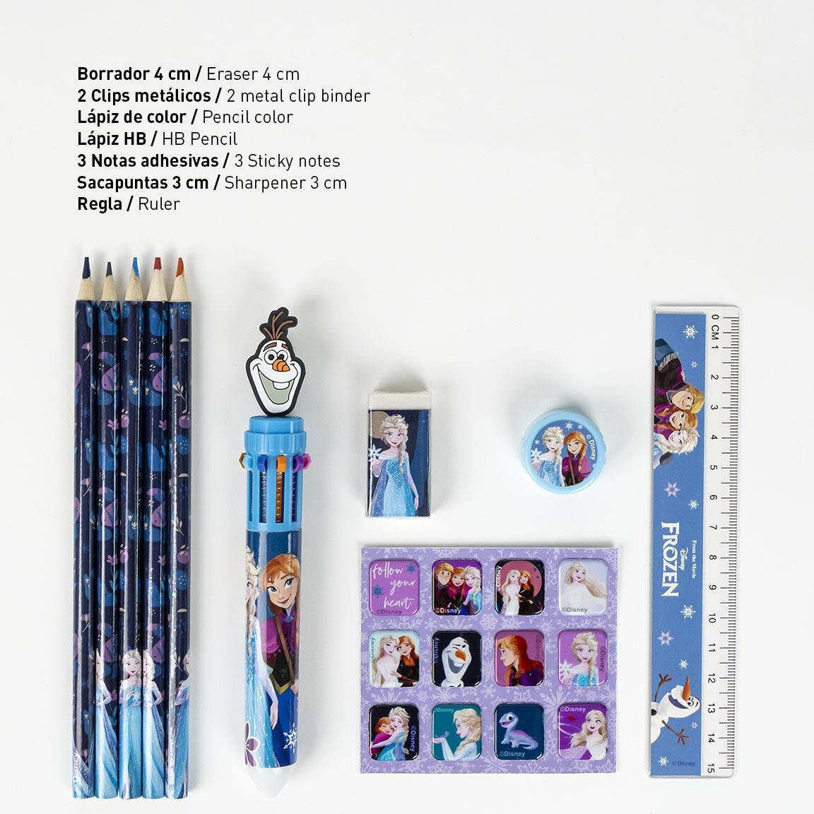 Disney Frozen - Schoolset 12-delig