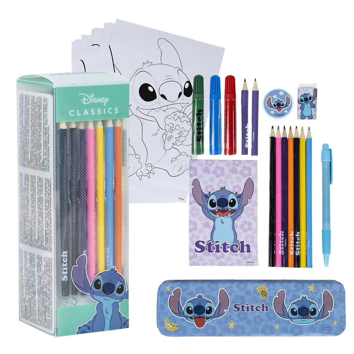 Stitch Teken- en Kleurset