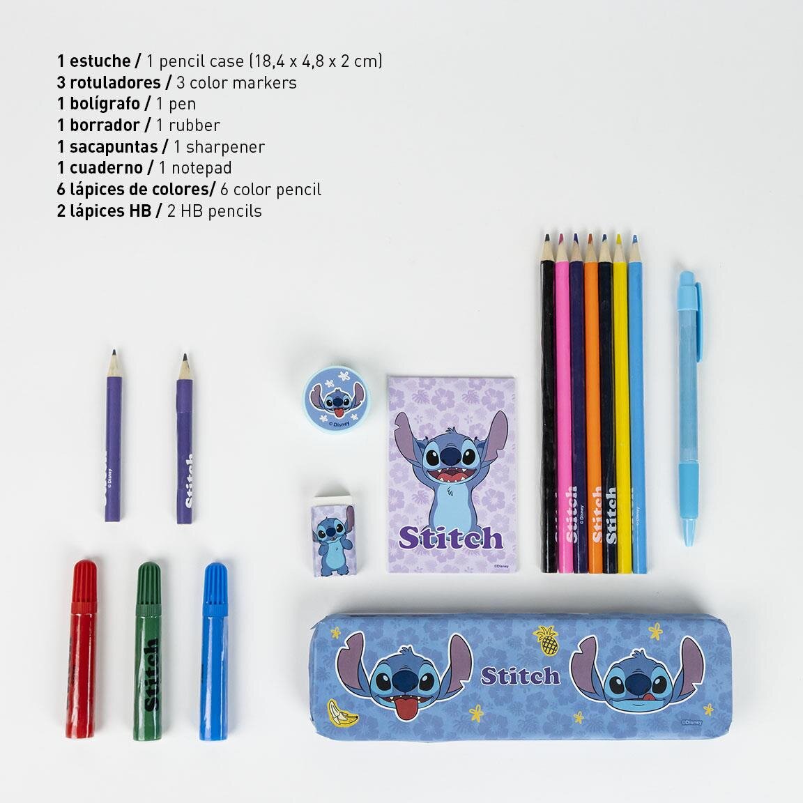 Stitch Teken- en Kleurset