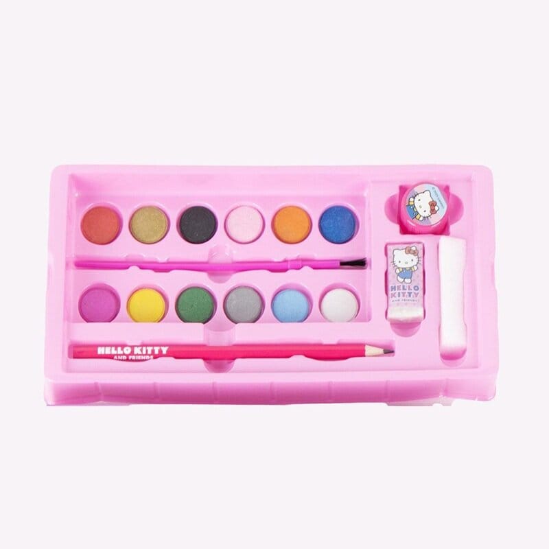 Hello Kitty - Teken- en Verfset