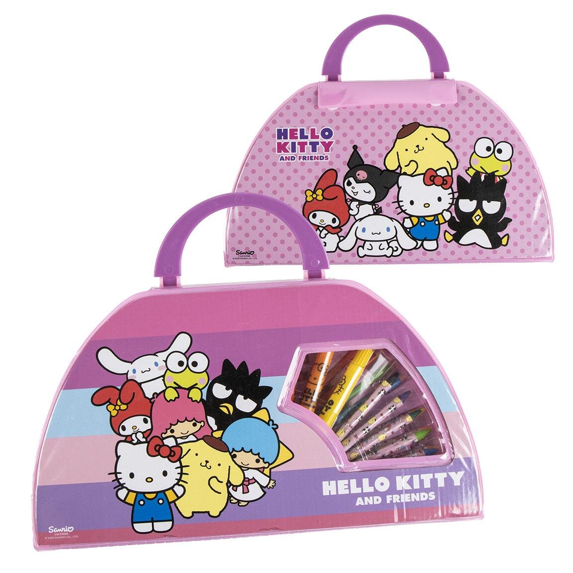 Hello Kitty - Teken- en verfsset met 50 onderdelen