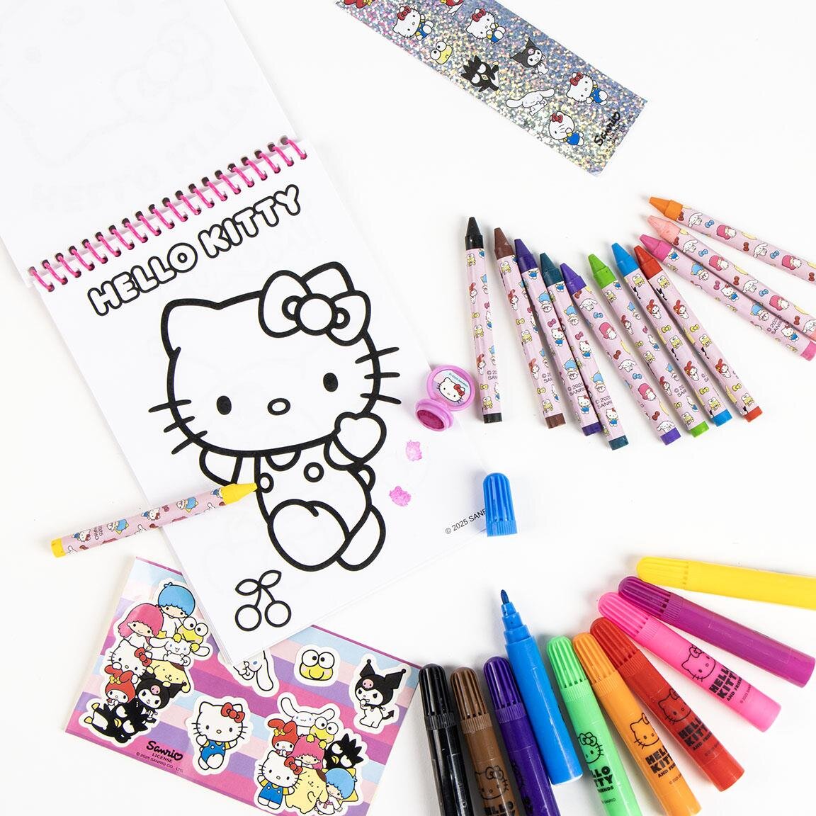 Hello Kitty - Knutsel- en Kleurset