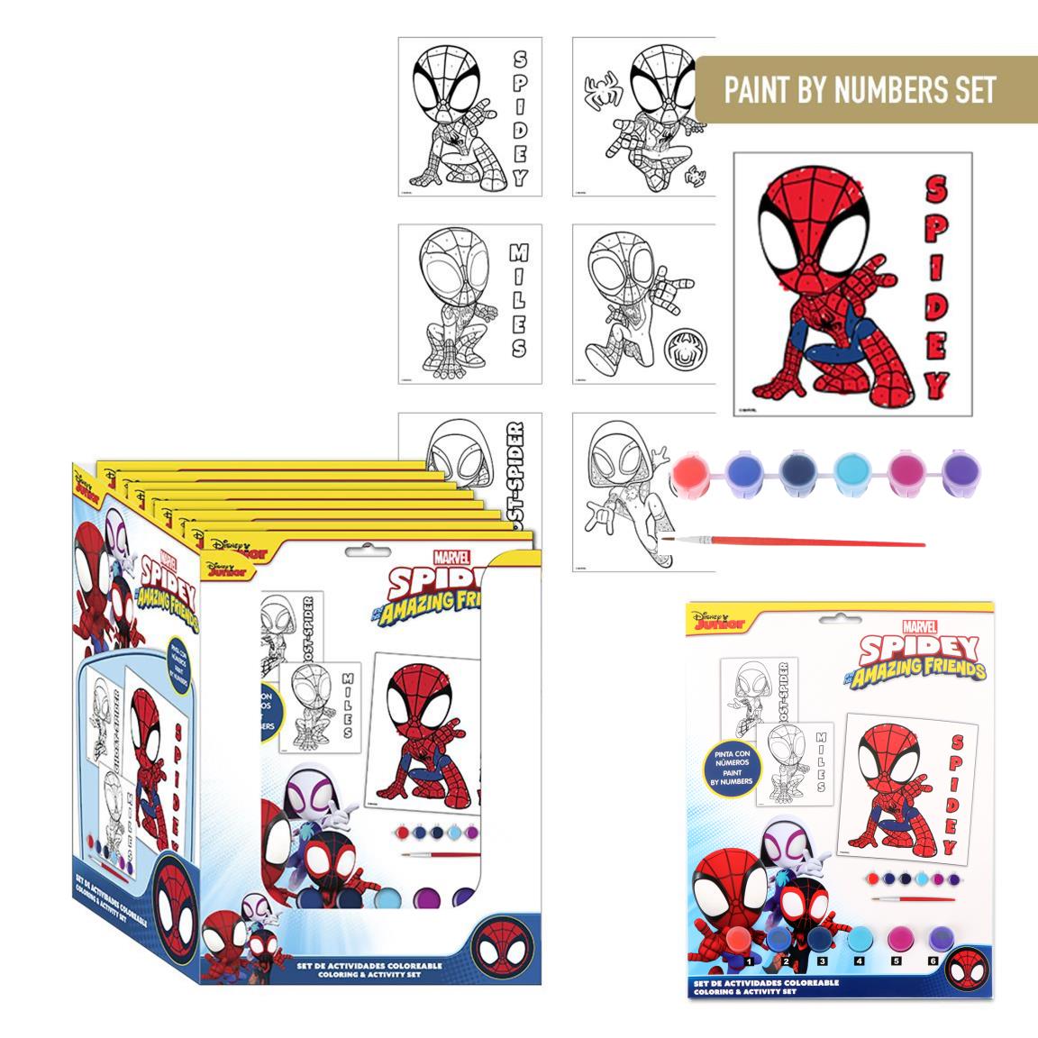 Spidey Verfset Paint by Numbers