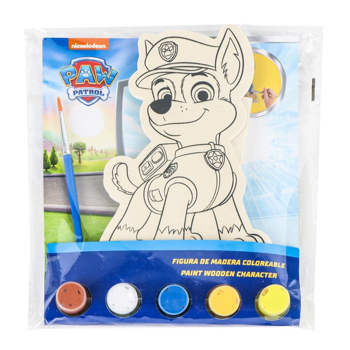 Paw Patrol - Houten figuur om te verven