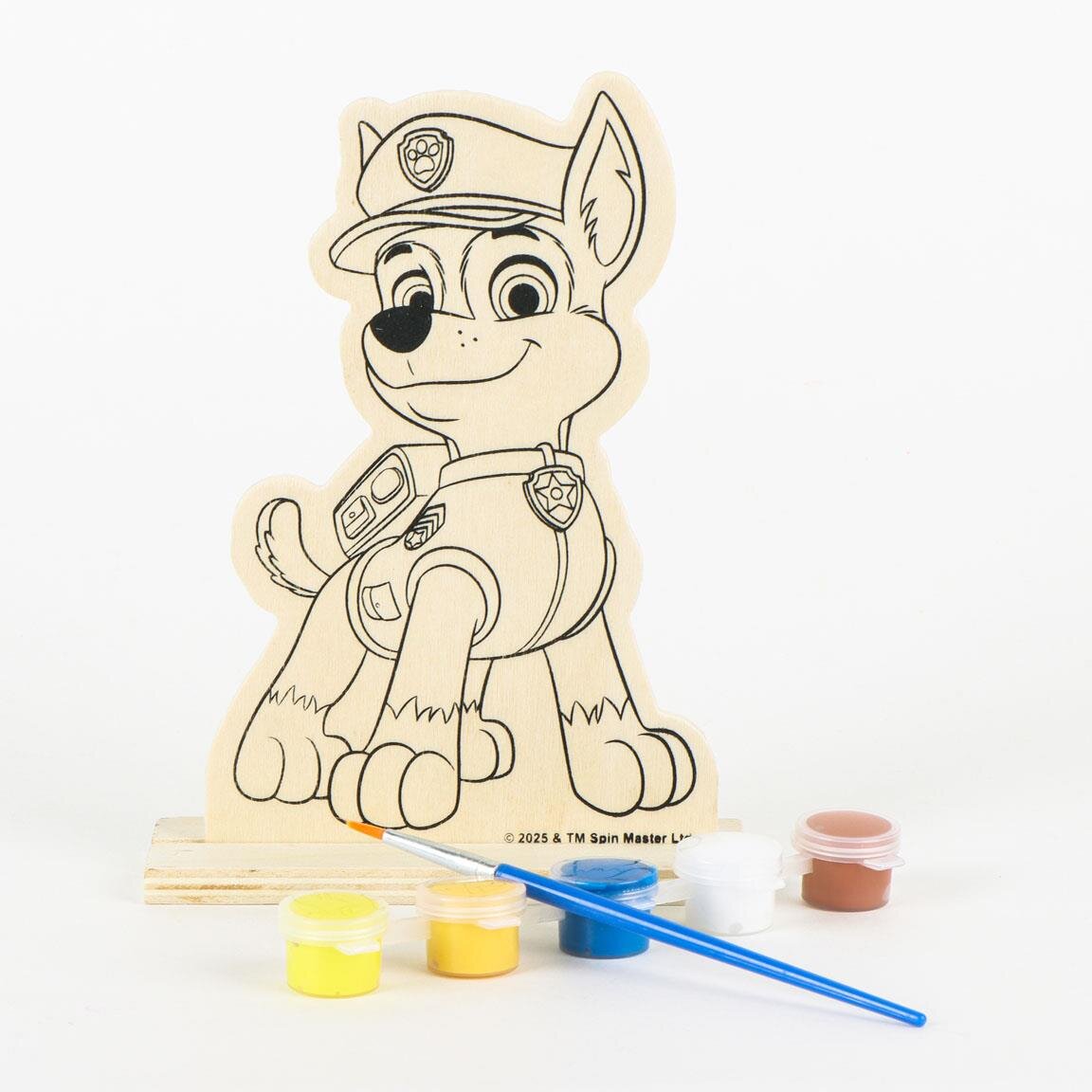 Paw Patrol - Houten figuur om te verven