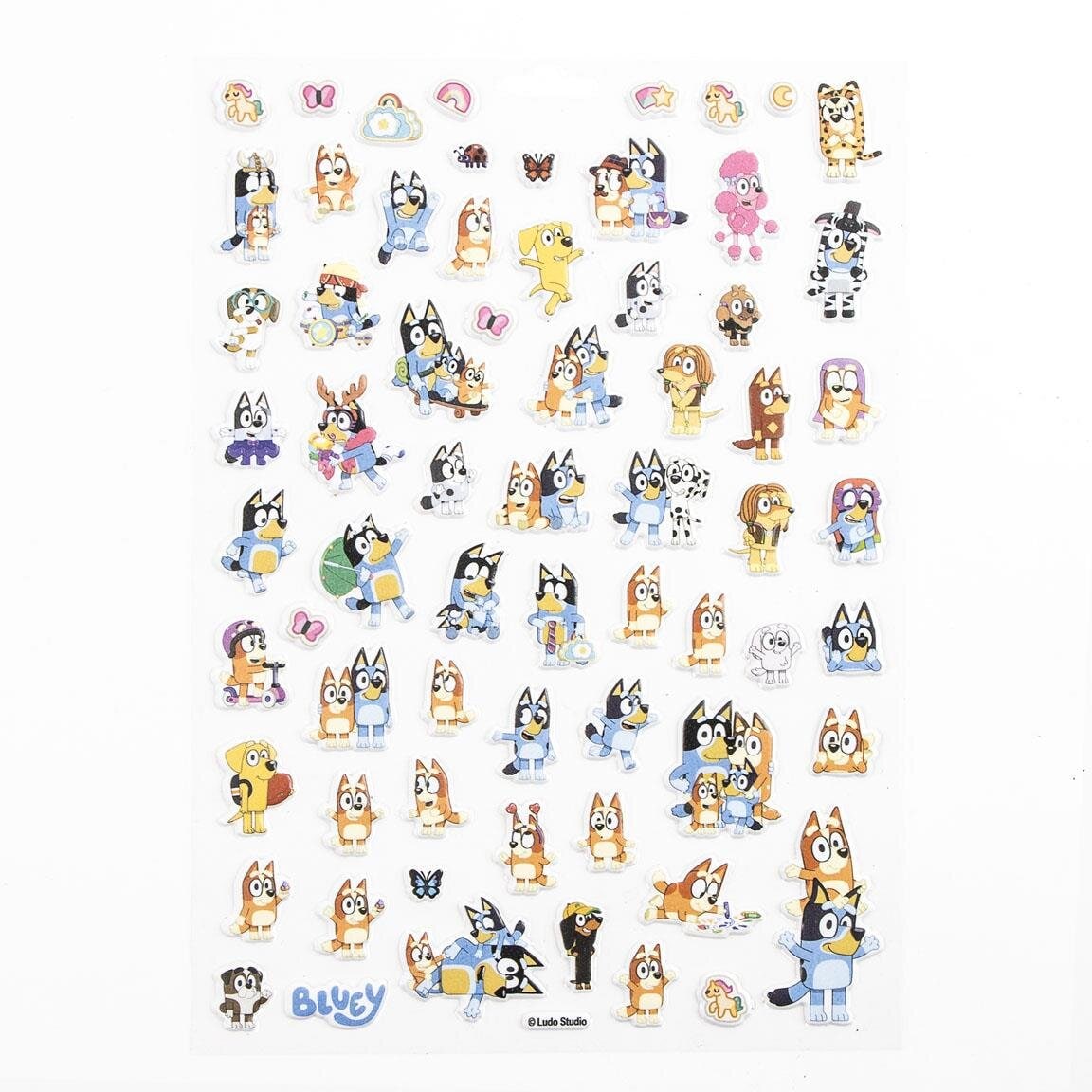 Bluey - Stickers 300 stuks