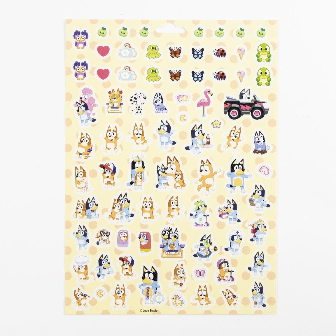Bluey - Stickers 300 stuks