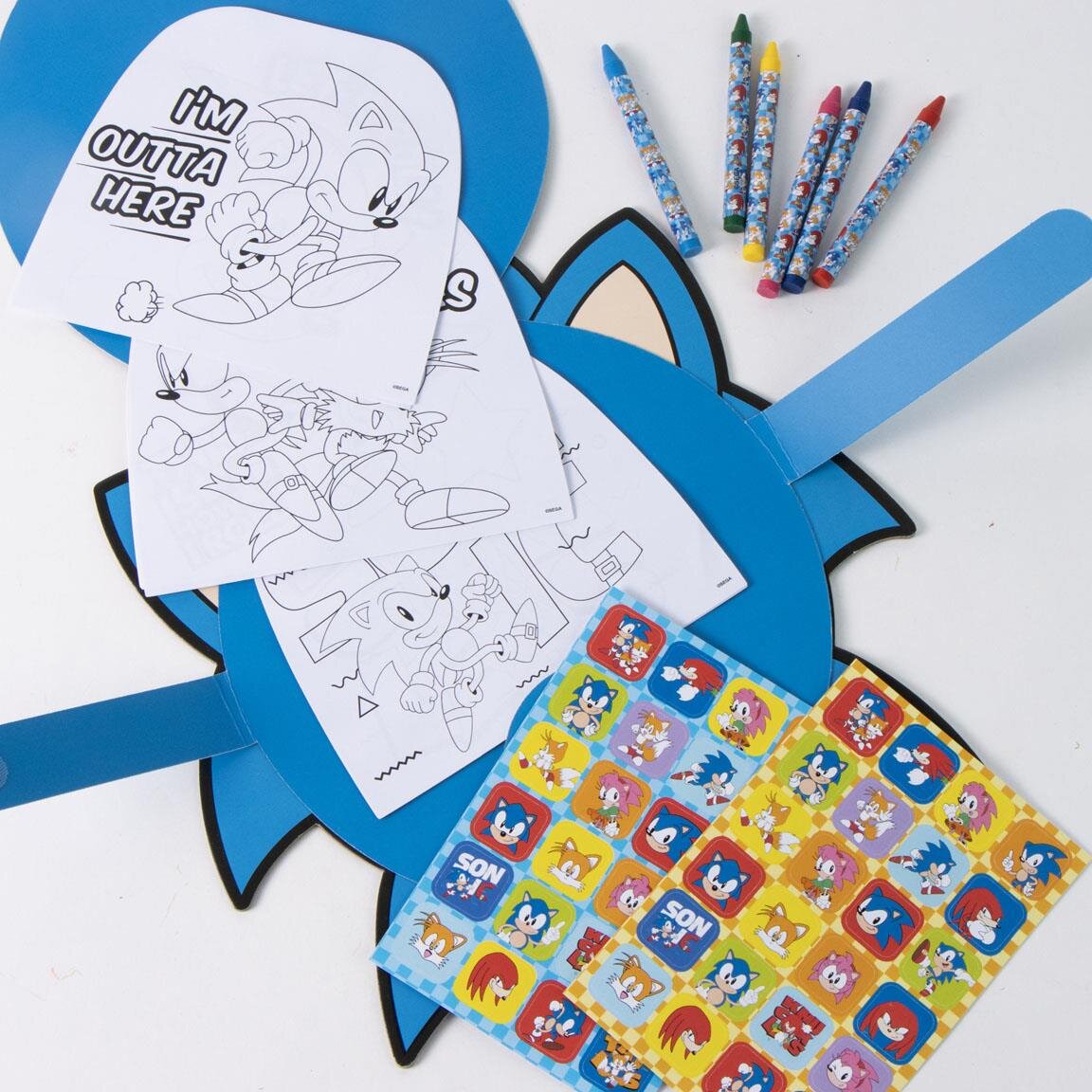 Sonic Kleurset met stickers