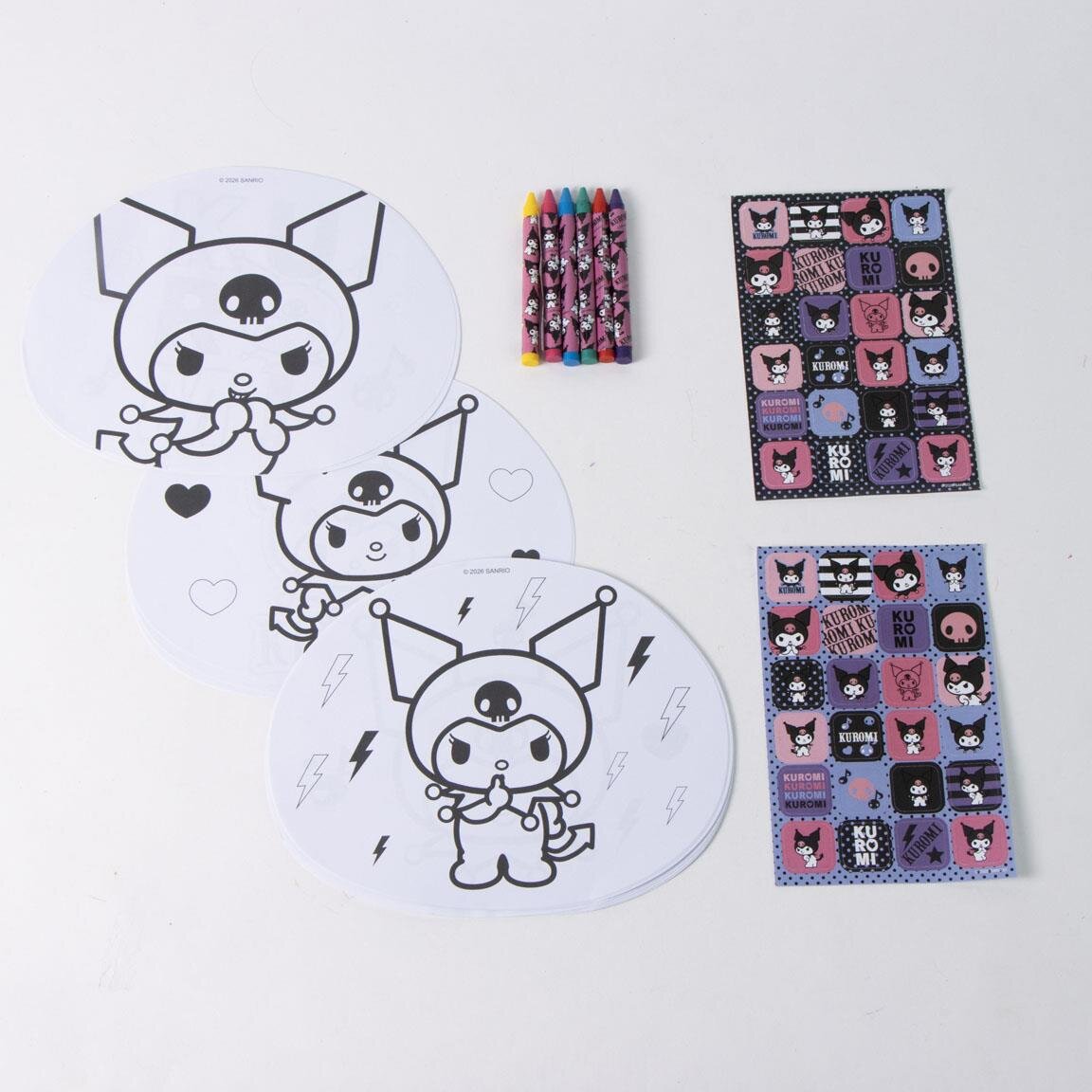 Kuromi Kleurset met stickers