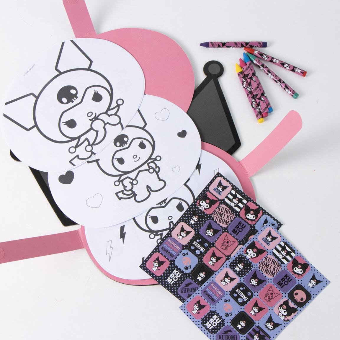 Kuromi Kleurset met stickers