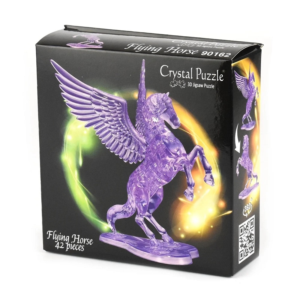 Crystal 3D Puzzel Eenhoorn