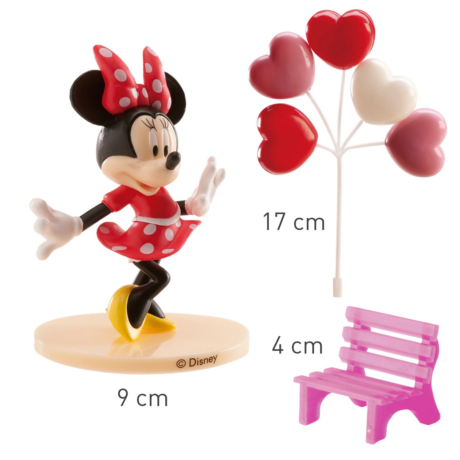 Minnie Mouse - Cakedecoratieset