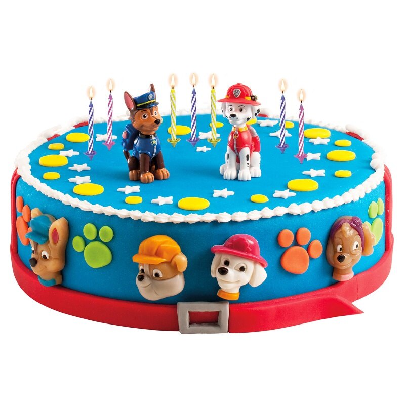 Paw Patrol Taartfiguren & Taartkaarsen