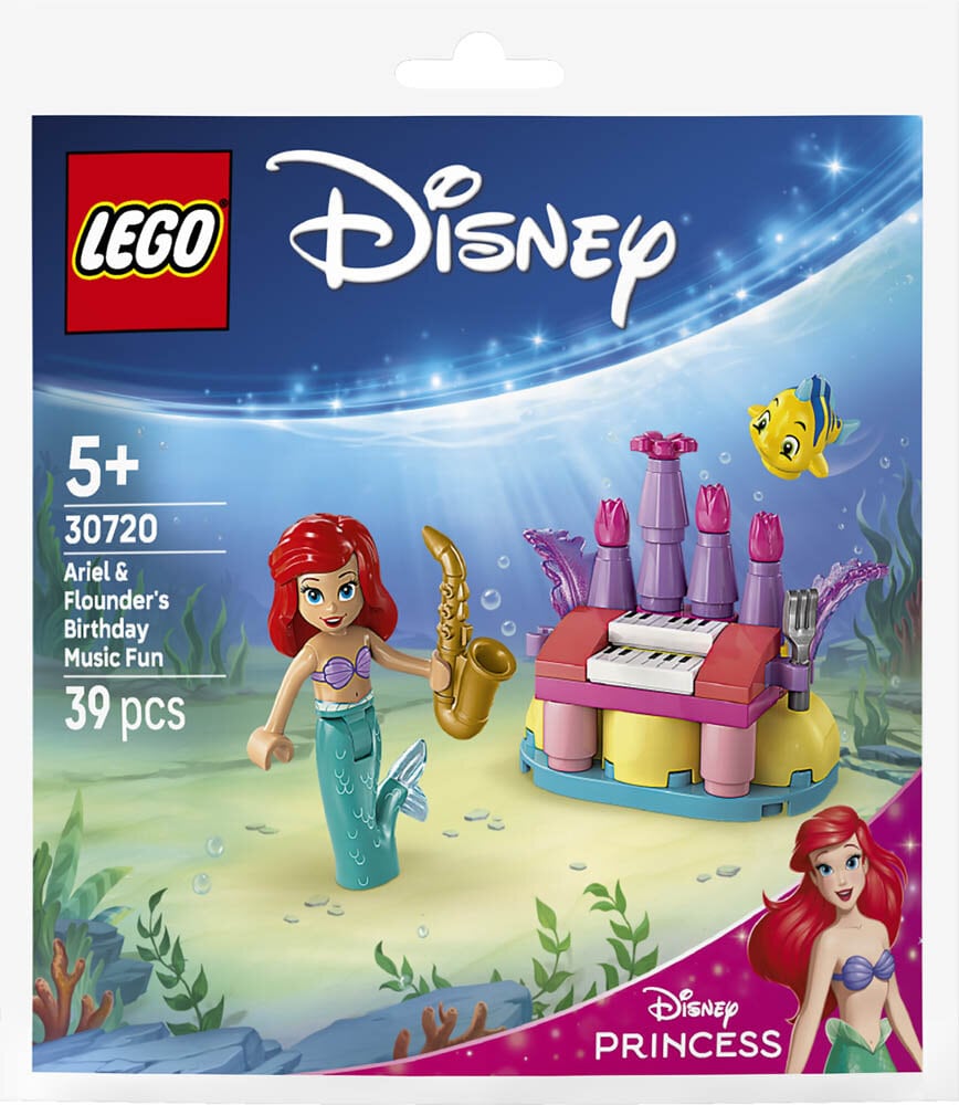 LEGO Disney - Ariels en Flounders muziekfeest 5+