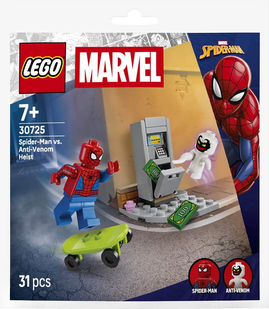 LEGO Spiderman - Spiderman tegen Anti-Venom overval 7+