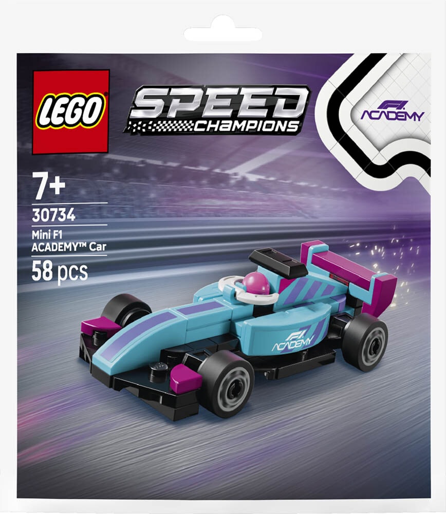 LEGO Speed Champions - F1 Academy minicar 7+