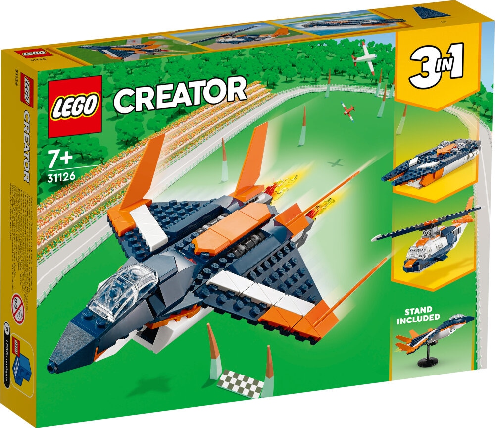 LEGO Creator - Supersonisch straalvliegtuig 7+