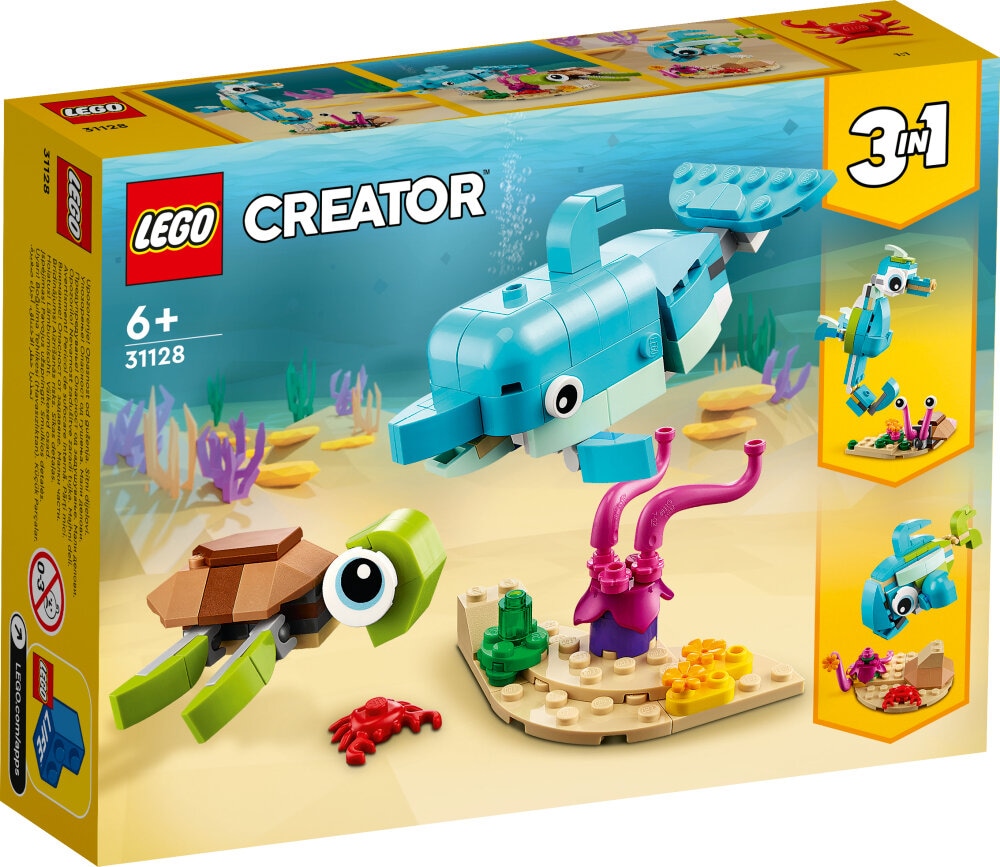 LEGO Creator - Dolfijn en schildpad 6+