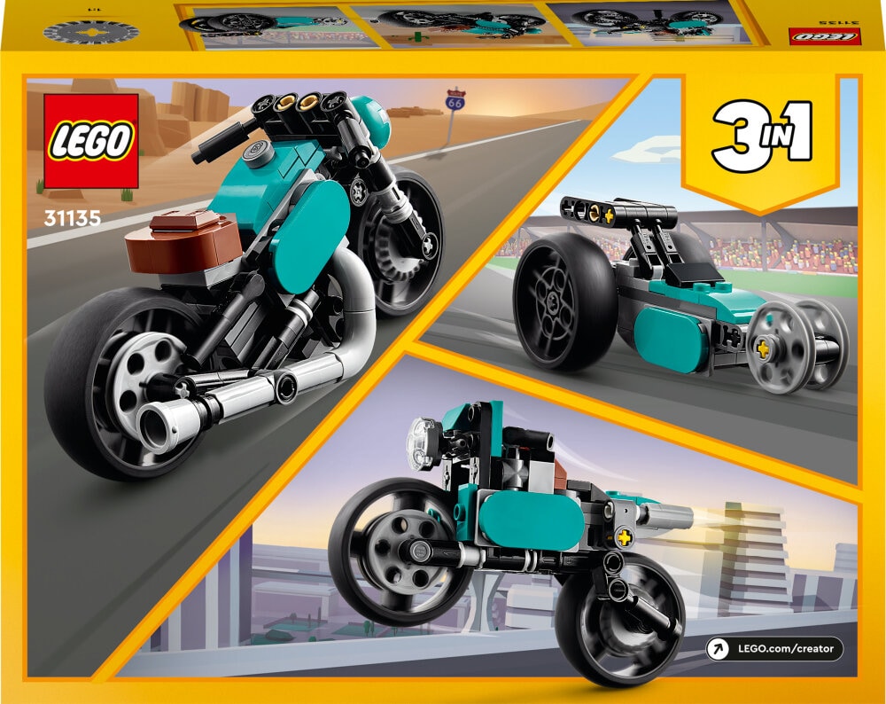 LEGO Creator - Klassieke motor 8+
