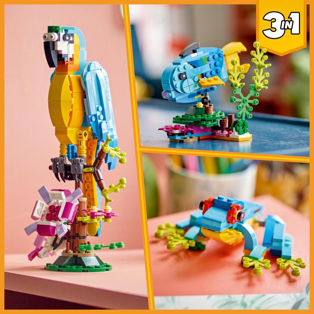 LEGO Creator - Exotische papegaai 7+