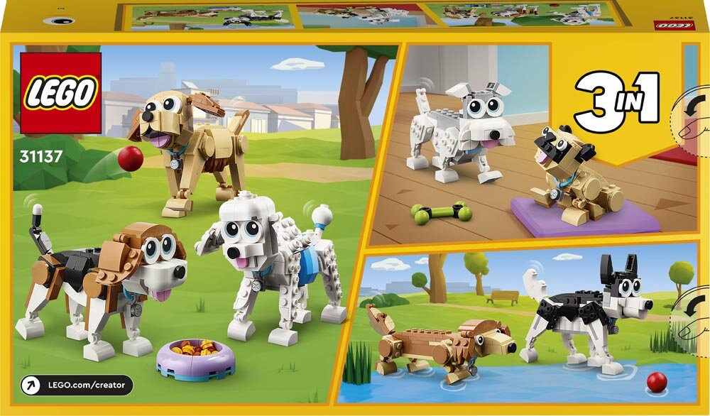 LEGO Creator - Schattige honden 7+