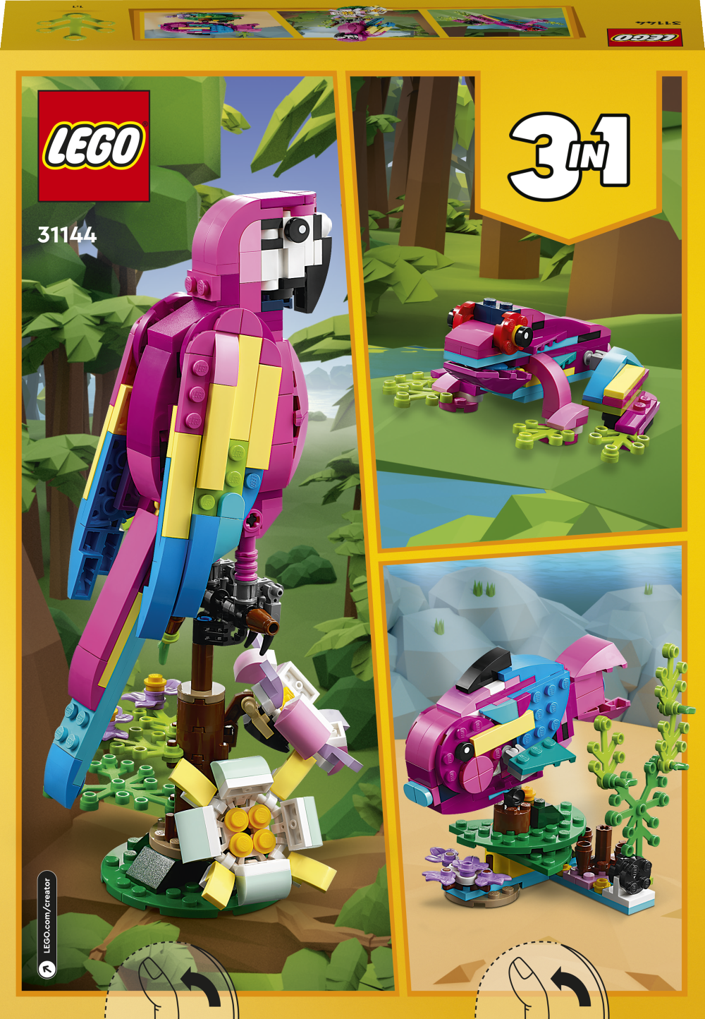 LEGO Creator - Exotische roze papegaai 7+