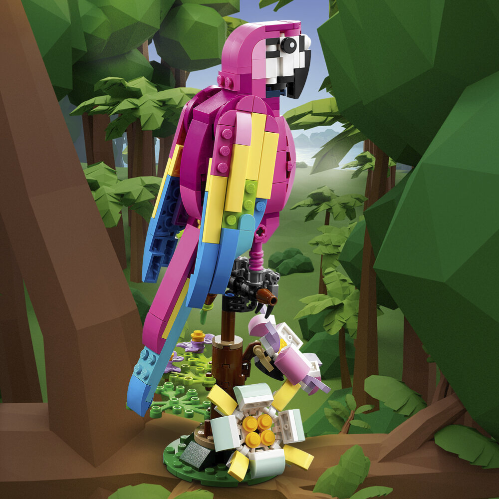 LEGO Creator - Exotische roze papegaai 7+