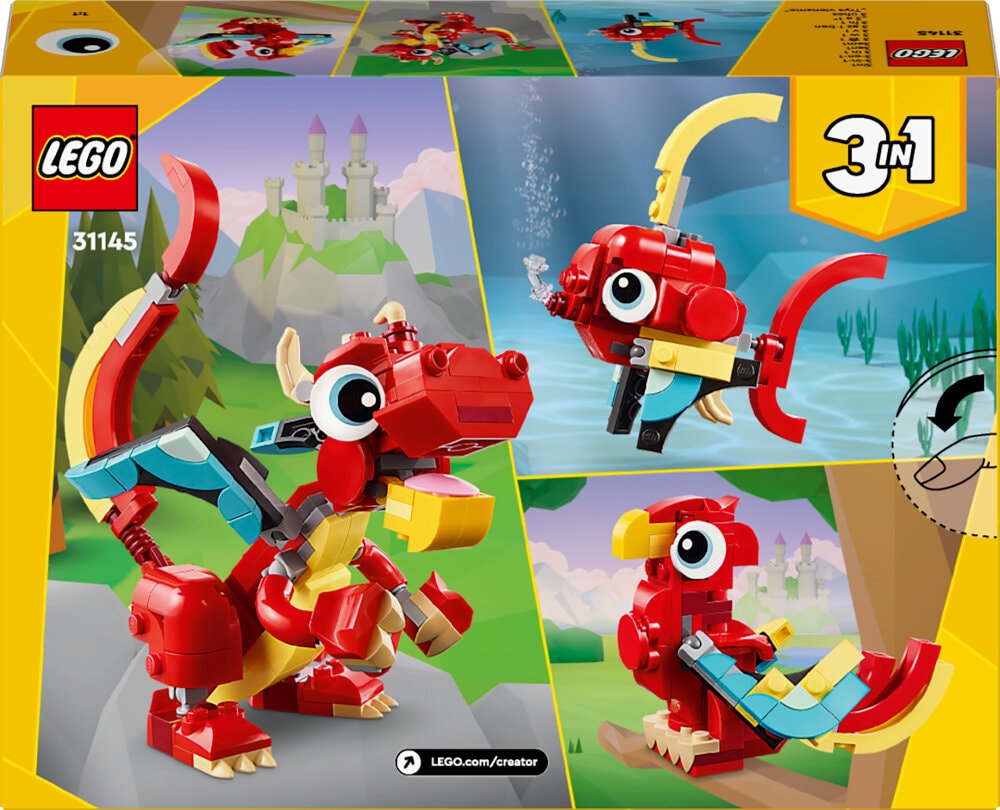 LEGO Creator - Rode draak 6+