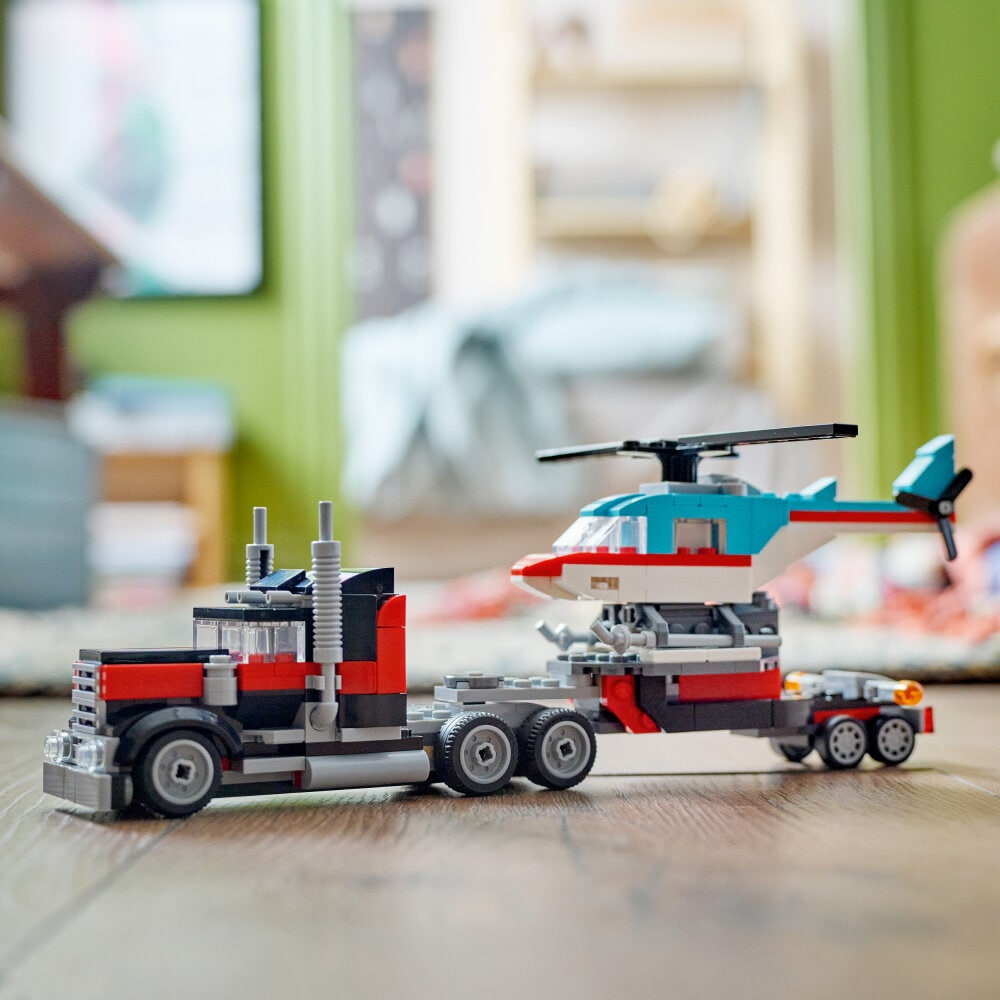 LEGO Creator - Truck met helikopter 7+