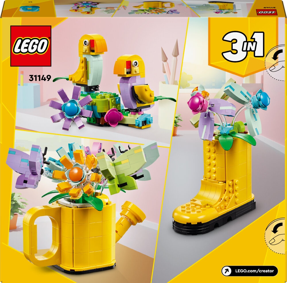 LEGO Creator - Bloemen in gieter 8+