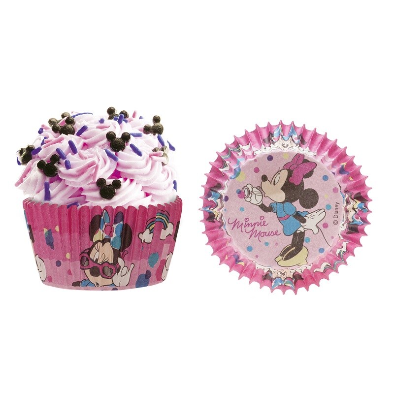 Muffinvormpjes - Minnie Mouse 25 stuks