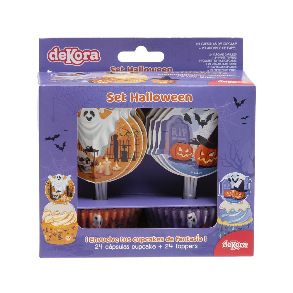 Halloween Muffinset 48 delig